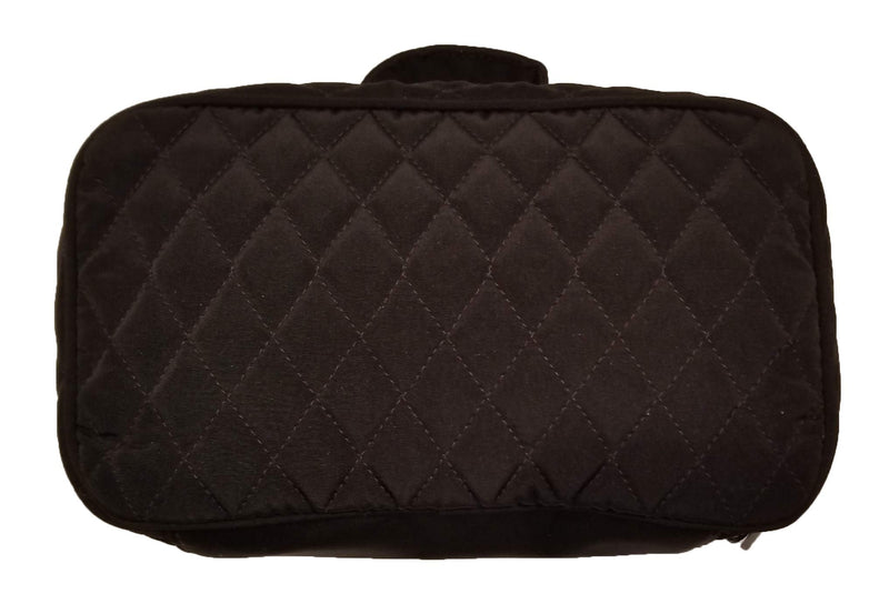 Vera Bradley Medium Iconic Blush & Brush Makeup Case, Classic Black