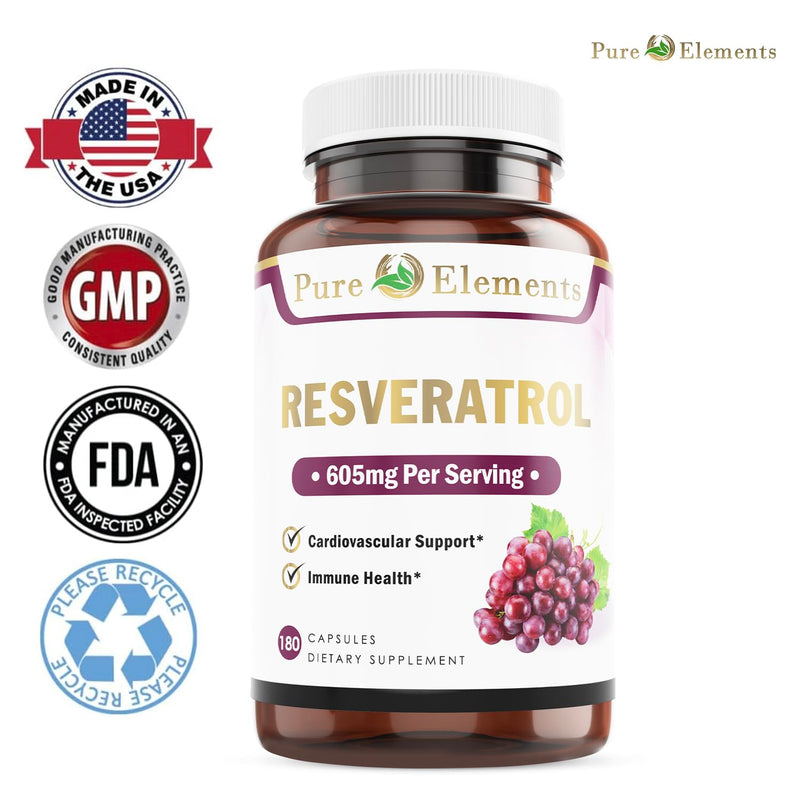 [Australia] - Resveratrol 1450mg Extra Strength Formula to Promote Better Skin and Immunity with Green Tea Extract,Grape Seed Extract,Red Wine Extract and Others 90 Days Supply 