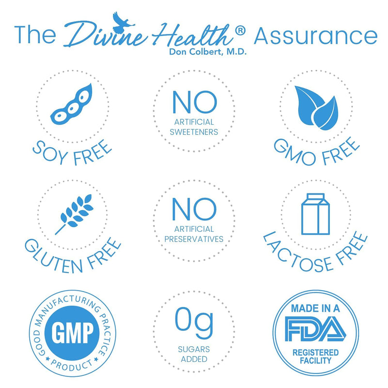 [Australia] - Dr. Colbert MD MCT Oil Powder | Hazelnut Flavor | by Divine Health | Recommended in The Keto Zone Diet book | 70% C8 | 30% C10 | 0 Net Carbs | Alternative to Coffee Creamer | 315g 