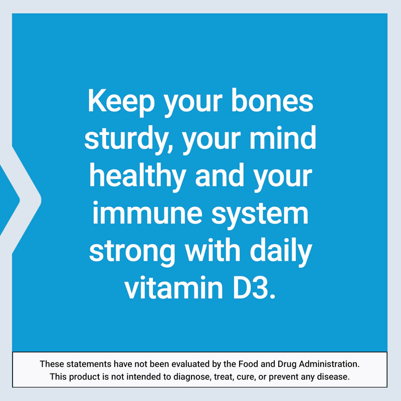 Life Extension Vitamin D3 125 mcg (5000 IU), Bone Health, Brain Performance, Immune System Support, Gluten-Free, Non-GMO, Once Daily, Two-Month Supply, 60 Softgels | Bone Health, Cognitive Health & Immune System Support, Gluten-Free & Non-GMO, Once Dai...