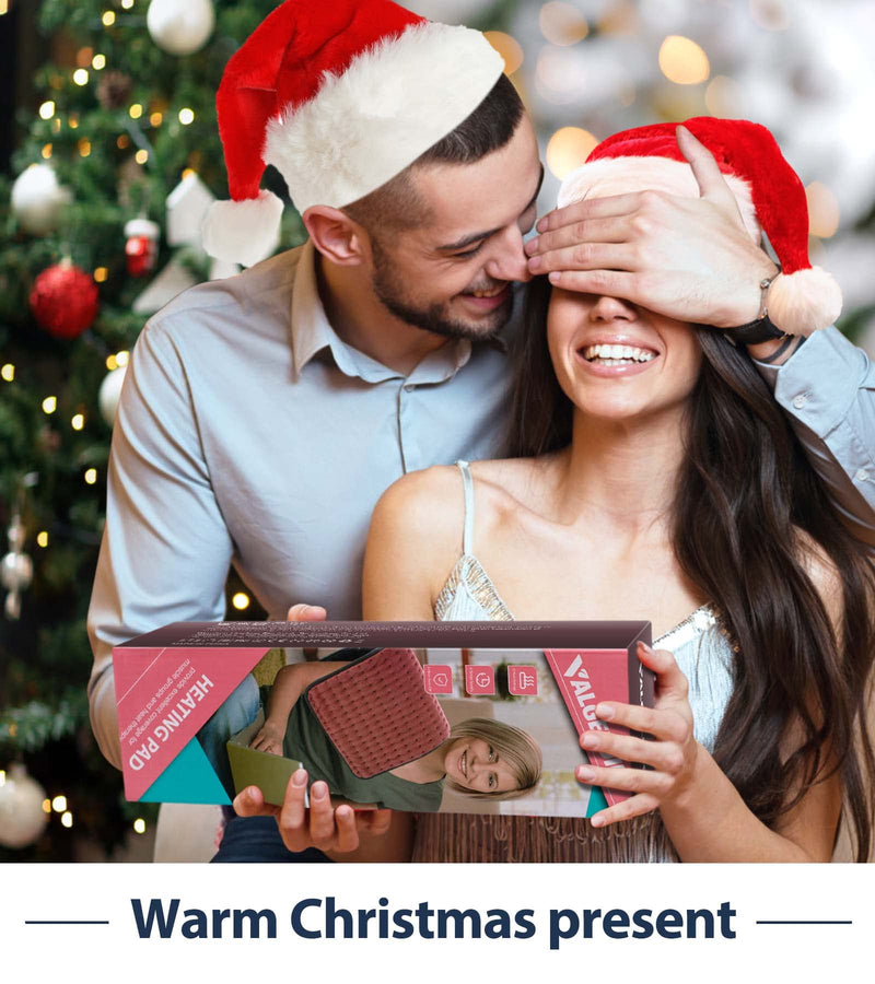 [Australia] - Heating pad for Back, Neck, Shoulder, Cramps and Leg Pain Relief, Heat pads Christmas Gifts for Women, Men, Mom, Dad, Auto-Off,Machine Washable,Moist Dry Heat Options,Extra Large 12"x24" Orange 12*24 Inch 