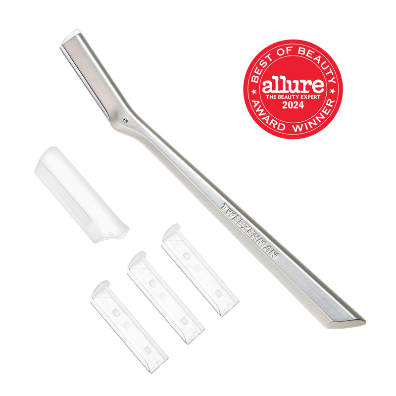 [Australia] - Tweezerman Stainless Steel Facial Razor 