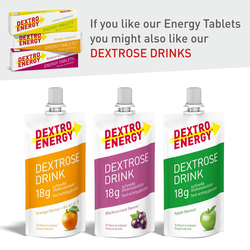 [Australia] - Dextro Energy Sport Tablets - Pack of 24 - With magnesium and vitamins (B1, B6, C) and energy booster with carbohydrates - Practically packaged and vegan 