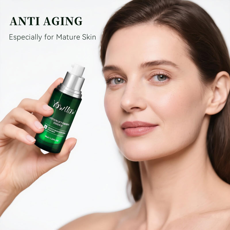 Hydrating Facial Serums,Anti Aging Formula with Natural Ingredients,Hyaluronic Acid & Vitamin C,Reducing Wrinkles,Brightening Lifting & Glowing Skin,Light Face Essence for Daily Skin Care Scented 1 Fl Oz (Pack of 1)
