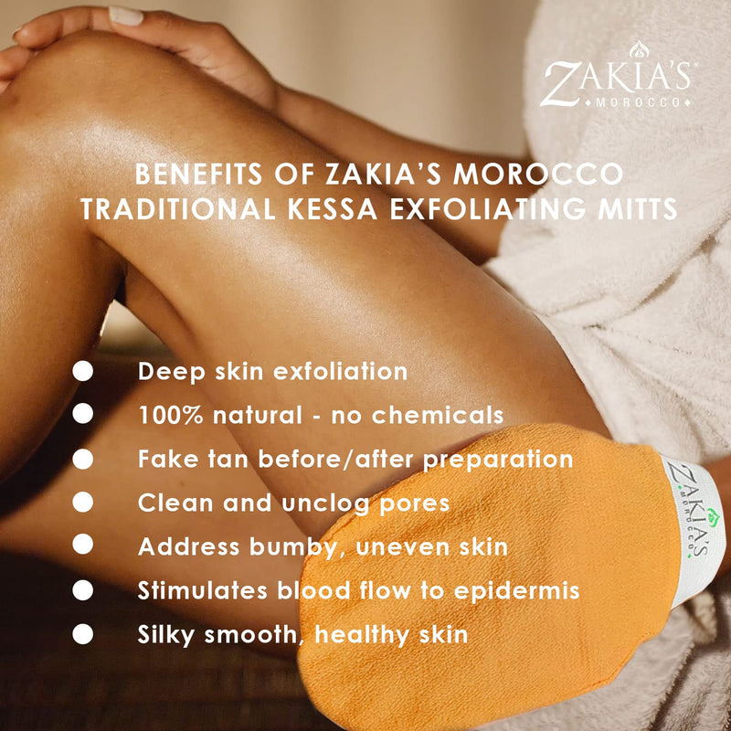 [Australia] - Original Kessa Exfoliating Glove - Lively Pink - Microdermabrasion Exfoliating Mitts, Removes unwanted dead skin, dirt and grime and Keratosis Pilaris. Great for spray tan removal. 1 unit 1 Count (Pack of 1) 