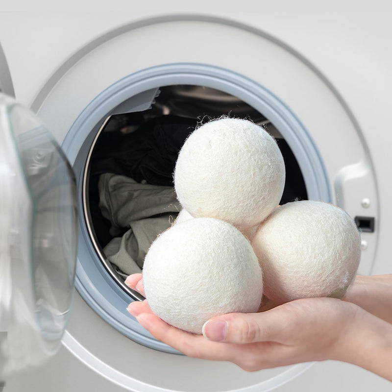 [Australia] - Wool Dryer Balls XL 6-Pack, Dryer Balls Laundry Reusable Reduce Clothing Wrinkles, Drying Clothes Faster 6pcs Xl 