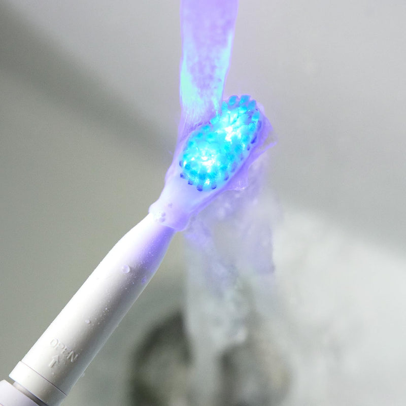 [Australia] - Blue Light Toothbrush Head Replacement 3-Pack for Smile Actives Blue Light Toothbrush 