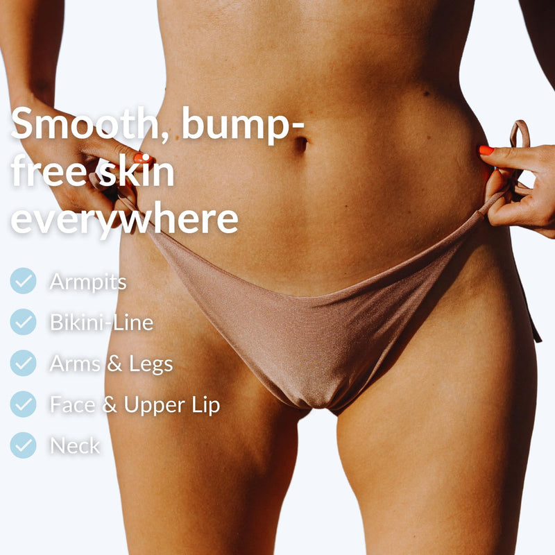 [Australia] - Ingrown Hair Treatment Roll-On for Waxing and Shaving | Razor Burn and Razor Bumps Treatment for Women and Men | Ingrown Hair Serum and Dark Spot Remover for Private Area | Get The Bump Outta Here! 