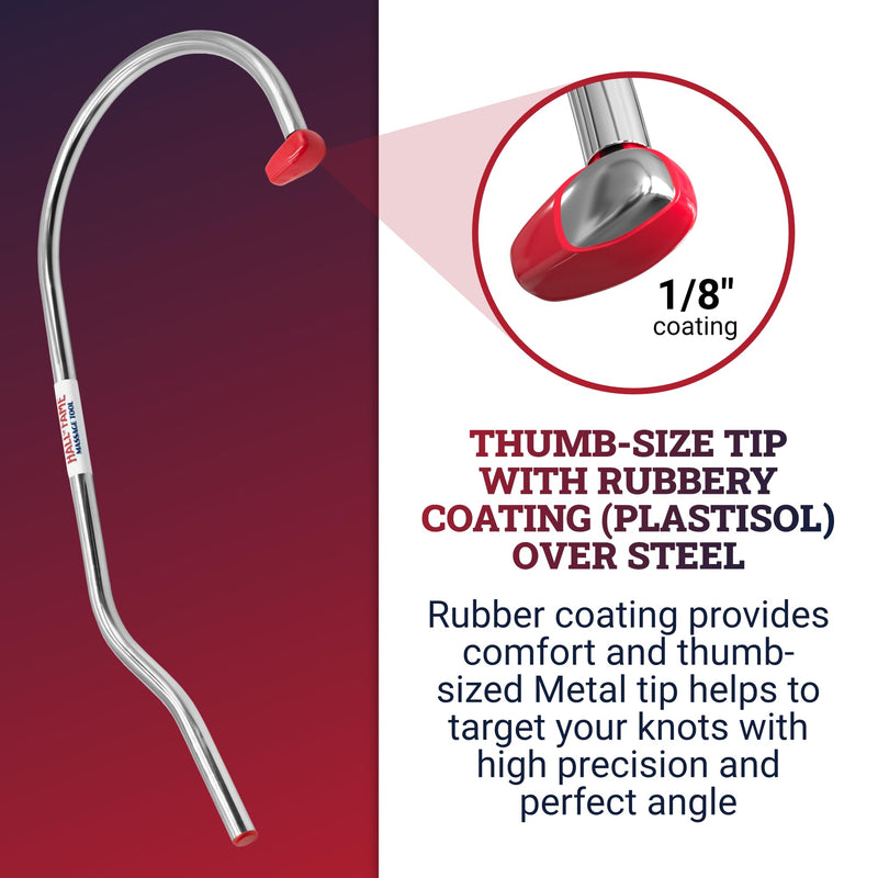 [Australia] - Hall of Fame Neck & Back Massager Tool - Trigger Point Massage Tool with Self Massage Hook for Pain Relief, Shoulder, Neck, and Back Muscle Knot Remover - Gift for Men and Women 