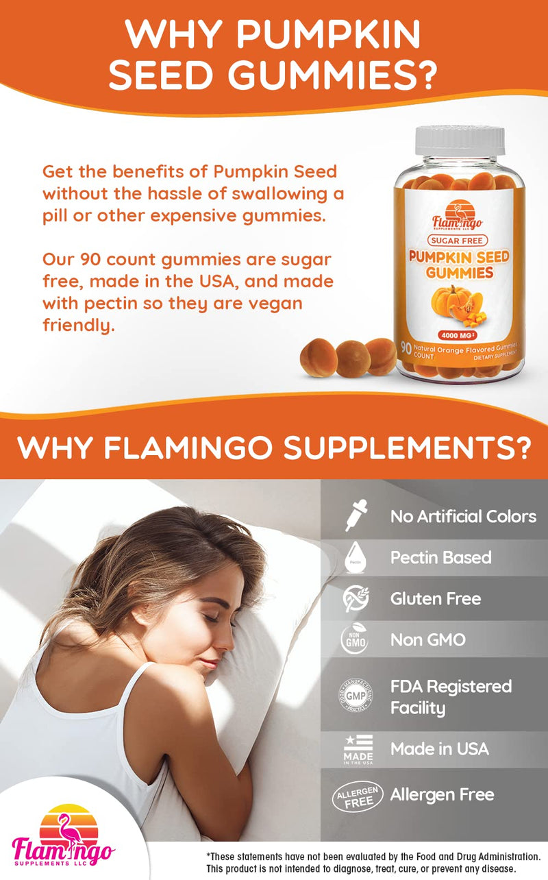[Australia] - Pumpkin Seed Oil Gummies (4000mg) Sugar-Free Naturally Flavored- Pumpkin Seed Oil for Hair Growth, Bladder, Urinary Tract Support, Young Skin Supplement - Vegan, Halal Pumpkin Seed Extract- 90 Count 