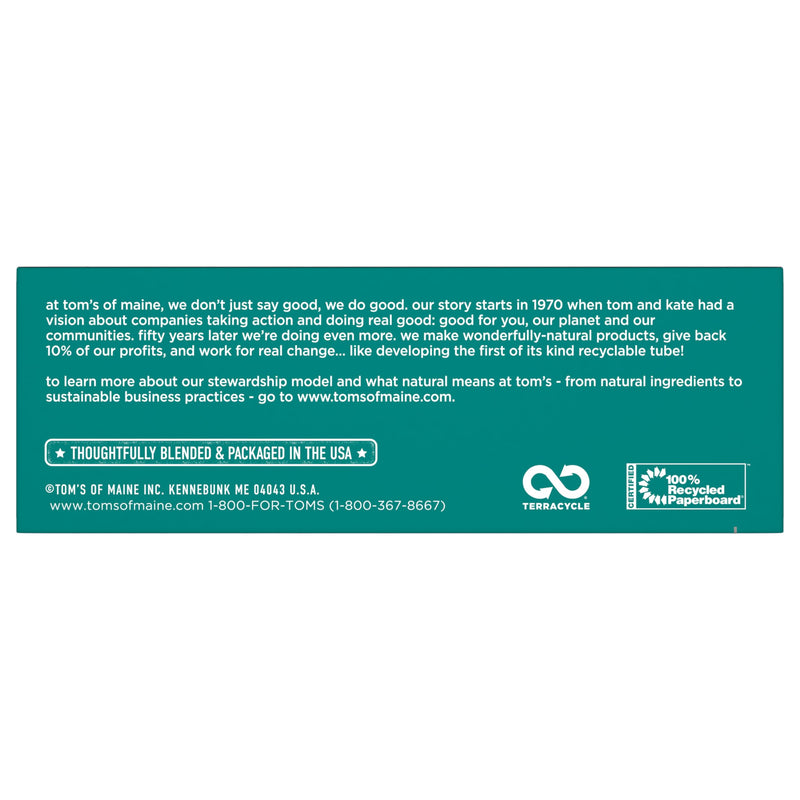 [Australia] - Tom's of Maine Fluoride-Free Antiplaque & Whitening Toothpaste, Travel Size, Peppermint, 1 oz. 12-Pack 1 Ounce (Pack of 12) 