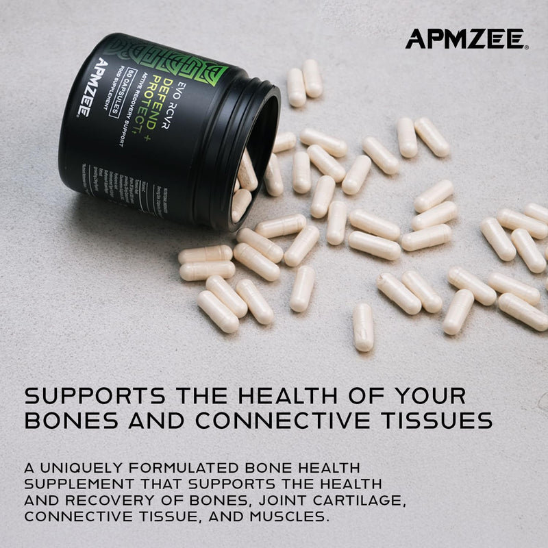 Glucosamine & Turmeric Supplement for Joint Support & Recovery | 60 High Strength Capsules | Joint Support Protect Cartilage | UC II Collagen, Turmeric, Vitamin C & Hyaluronic Acid