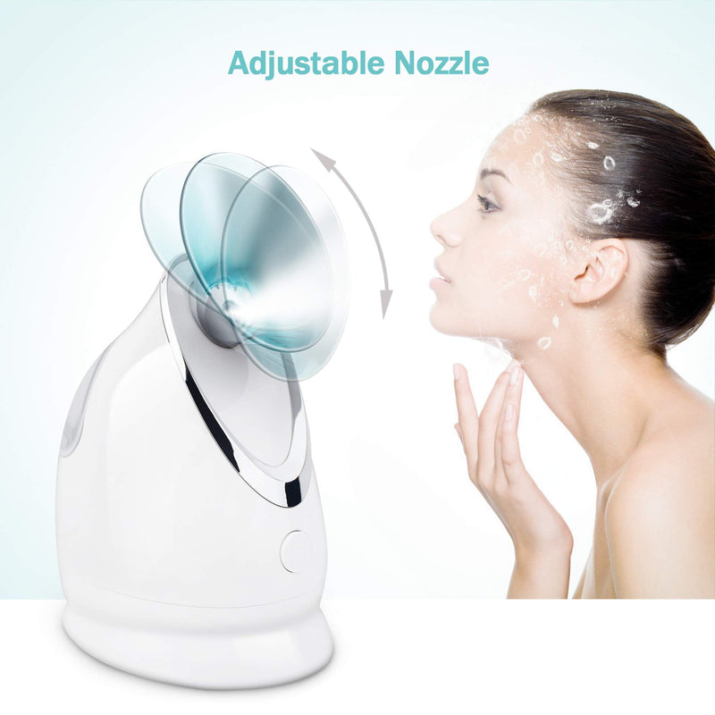 EZBASICS Facial Steamer Bundled with Aromatherapy Pads