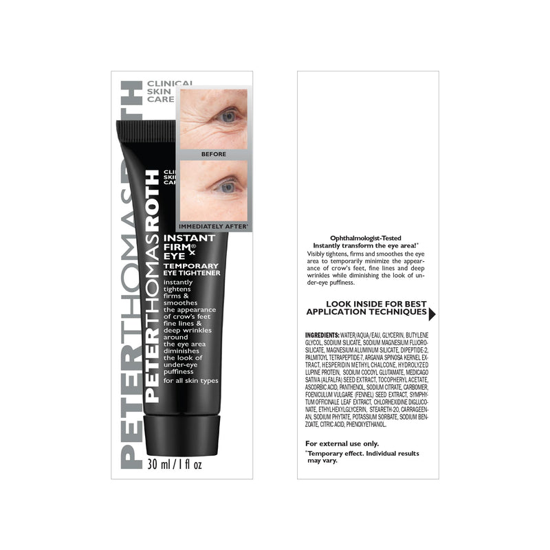 [Australia] - Peter Thomas Roth | Instant FIRMx¬Æ Temporary Eye Tightener | Firm and Smooth the Look of Fine Lines, 1 oz 1 Ounce (Pack of 1) 
