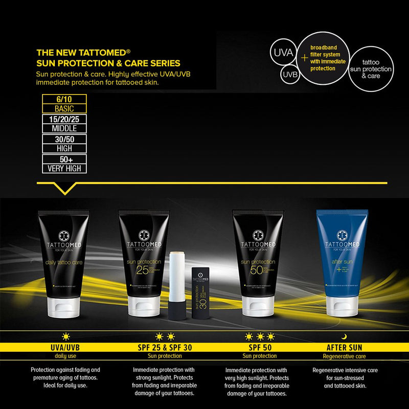 [Australia] - TattooMed Daily Tattoo Care - Aftercare For Vibrant Tattoos and UV Protection - (1 x 100ml) 