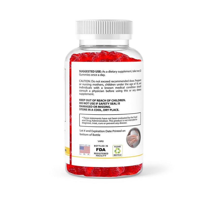 [Australia] - 120 Extra Strength Joint Support Chewable Gummies with Glucosamine & Vitamin E - Natural Joint & Flexibility Support 