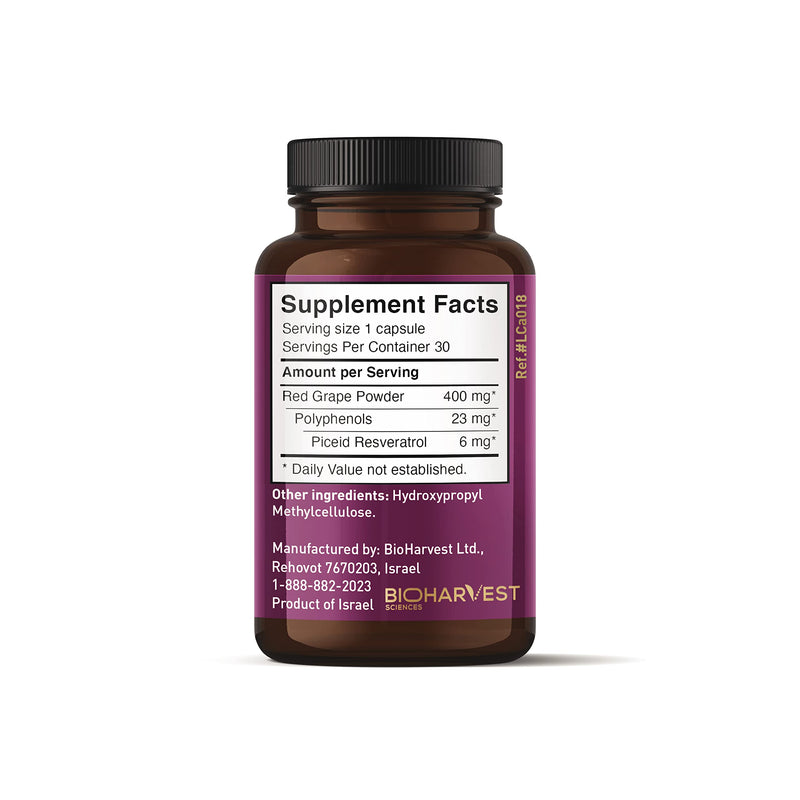 [Australia] - VINIA 12-Hour Long-Lasting piceid resveratrol Supplement. Nitric Oxide Supplement. Supports Heart Health, Blood Flow, Boost Oxygen Superfood Powder, Keto Friendly. Vegan & Non-GMO. 30 Day Supply. 30 Count (Pack of 1) 