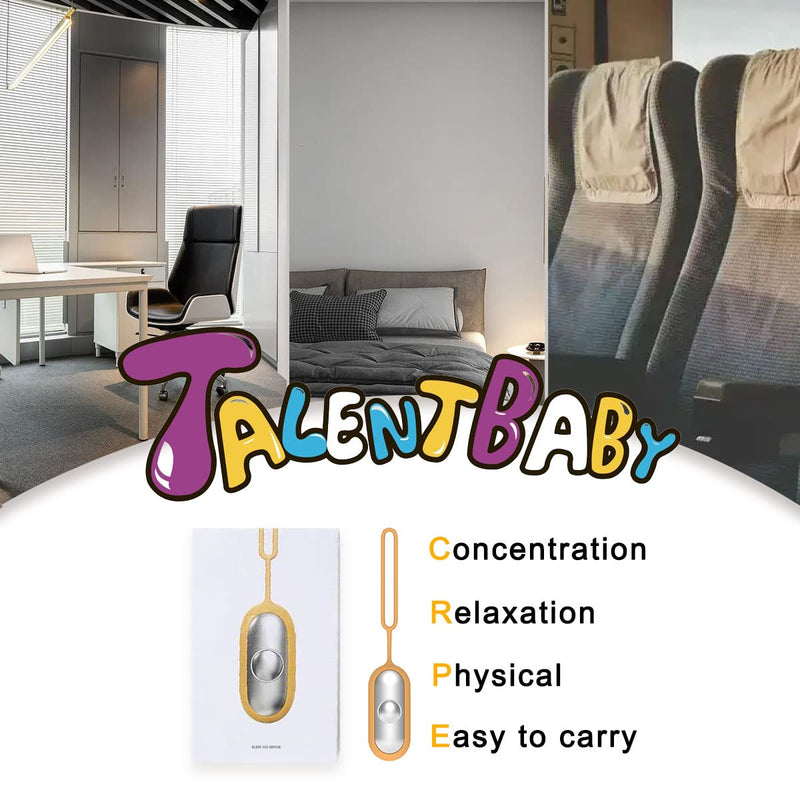 [Australia] - Sleep Device, Compact Sleep Device, Handheld Relaxation Device,Massage Improved Sleeping Mood and Focus Attention,Small and Easy to Carry Light Blue 