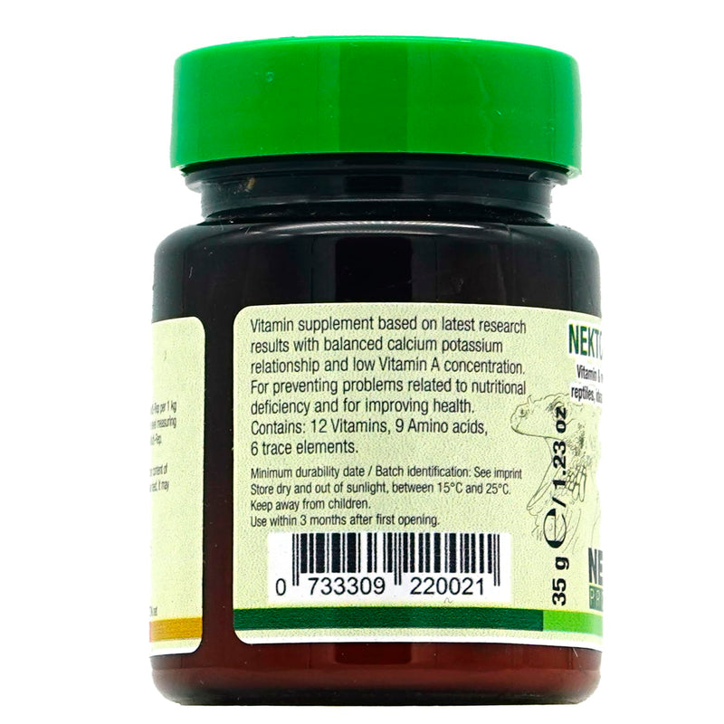 Nekton Multi-Rep Vitamins and Minerals for all Reptiles, 35gm,white 35gm / 1.23oz - PawsPlanet Australia