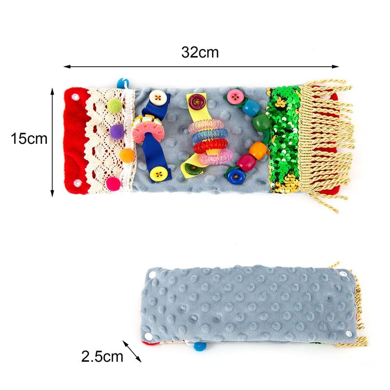 [Australia] - Nest blanket for dementia sufferers, seniors and dementia employment hands, therapy product for Alzheimer's, Alzheimer's, dementia, Asperger's, anxiety, autism games for dementia sufferers, hand spinning top to reduce anxiety (blue) blue 