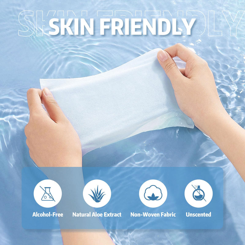[Australia] - CPAP Mask Wipes, 160 Count Super Jumbo Pack, FSA/HSA Eligible, Extra Large & Moist, Unscented, Lint Free, Alcohol Free, Cleansing-Safe, Cleaning Wipes for Mask, CPAP Machine & Supplies, 1-Pack 160 Count (Pack of 1) 