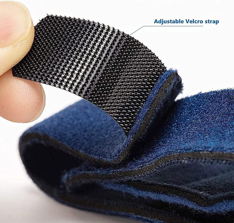 [Australia] - Promifun Finger Braces, Trigger Finger Splints for Straightening, Mallet Finger and Broken Finger, Finger Straighteners Provide Support and Relieve Pain Finger Braces (Black) 