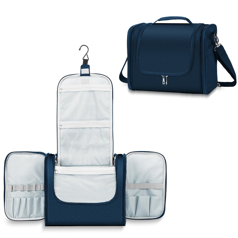 Large Toiletry Bag and XL Toiletry Bag Blue