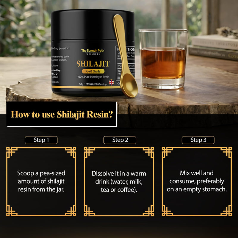 Himalayan Shilajit Resin 50g | Soft Purified Gold Grade | 85% Fulvic Acid & 85+ Trace Minerals | 100 Servings | Vegan & Halal | Energy & Stamina Support