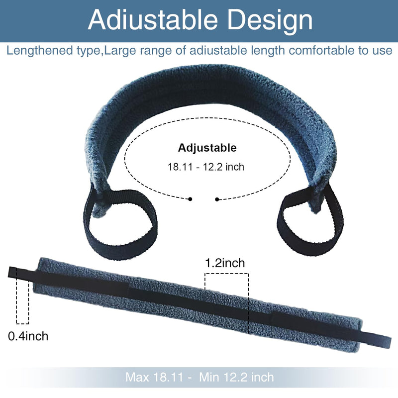 [Australia] - 2Pcs Trach Ties(Dark Grey),Tracheostomy Tube Holder Adjustable, Soft Reusable Trach Ties, Tracheostomy Supplies Tube Holder, Tracheostomy Care Kits for Men and Women, Fits Most People 