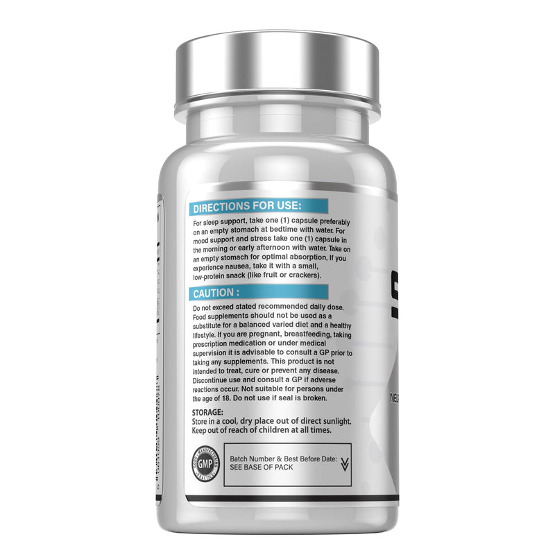 5HPT Ultra 4,000MG - Extra Strength Griffonia Seed Extract Neurotransmitter Support with Nicotinamide, Glycine, Inositol, Vitamin B6, 60 Vegan Capsules