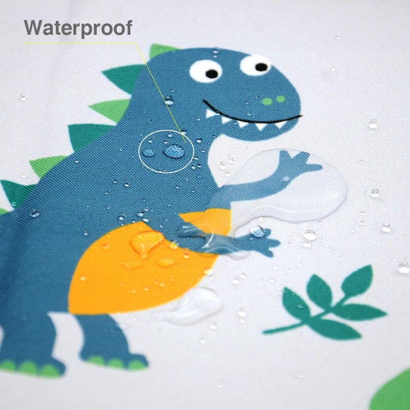 [Australia] - Splat Floor Mat for Under High Chair/Arts/Crafts by CLCROBD, 51" Waterproof Anti-slip Food Splash Spill Mess Mat, Washable Portable Picnic Mat and Table Cloth Dinosaur 