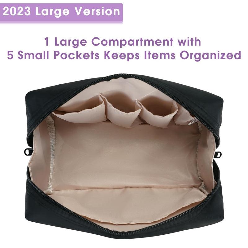 Narwey Large Hanging Toiletry Bag With Large Makeup Bag