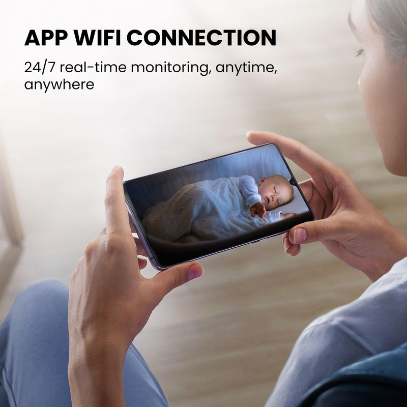 [Australia] - 2025 Upgraded Security Camera, 4K HD Mini Nanny Cam for Home with Night Vision, WiFi Indoor Camera, 100 Days Long Battery Life, Motion Detection, Remote Viewing, Wireless Surveillance Cam WIFI Camera 