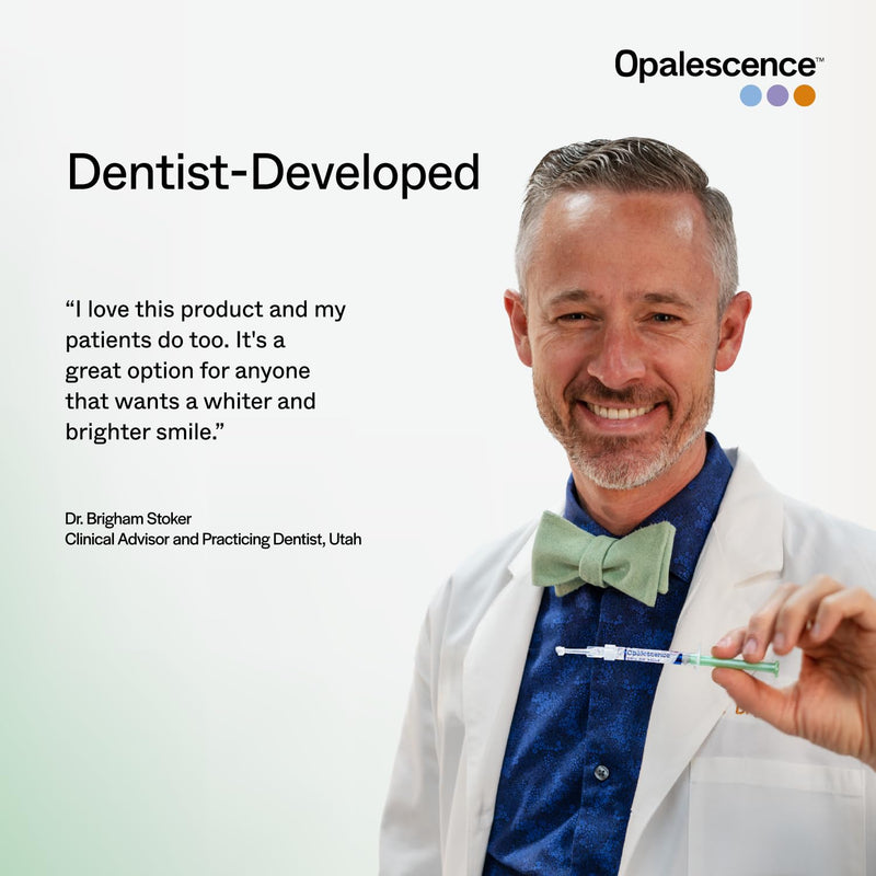Opalescence 20% Teeth Whitening Refill Kit (4 Syringes) 5196-2TB | 20% Carbamide Peroxide, Mint Whitening Gel for Custom Trays. Low-Sensitivity Formula. Includes 2Chill Toothbrush