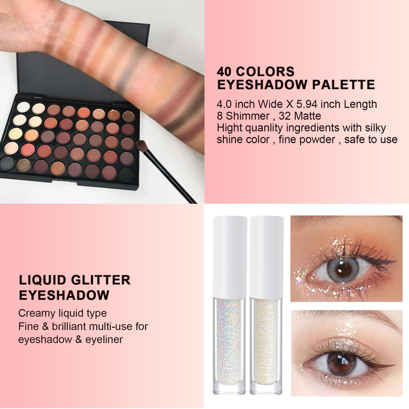 [Australia] - VERONNI Makeup Set,All In One Makeup Kit for Women Full Kit,Multipurpose Women's Makeup Sets,Beginners and Professionals Alike,Easy to Carry (Kit 011 (22pcs)) 