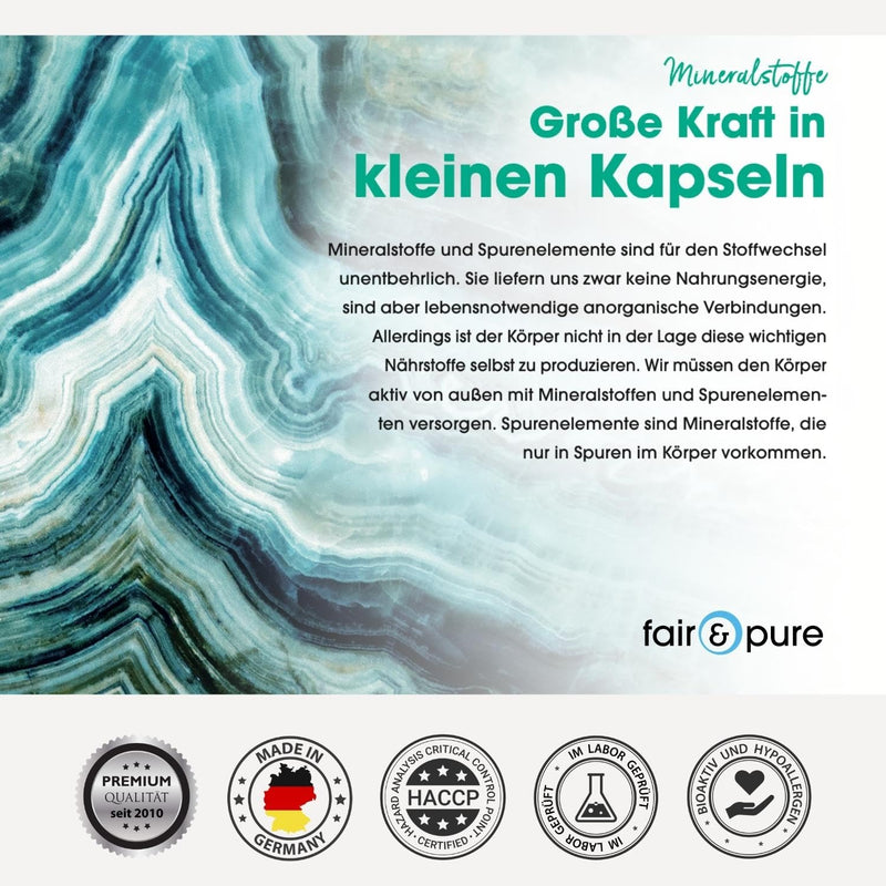 [Australia] - Fair & Pure® - Calcium Citrate 300mg - 180 tablets - vegan - pure substance without additives - 100% calcium citrate 