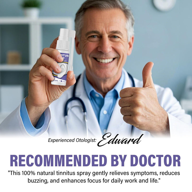 [Australia] - Tinnitus Relief-for-Ringing Ears, Tinnitus Treatment Spray, Reduce Ear Noise & Improve Hearing, Effective Reduce Ear Ringing Pruple 