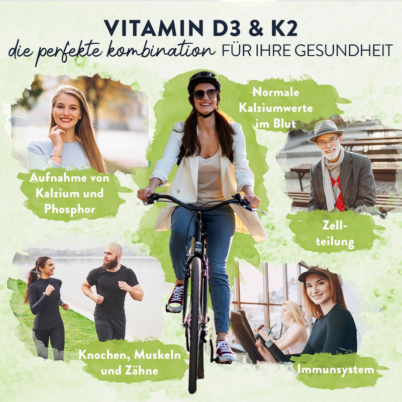 [Australia] - Vitamin D3 K2 high dosage with virgin olive oil - Vitamin D high dosage 2000 IU + Vitamin K2 MK7 100μg - sunshine vitamins Vitamin D K2 GMO, gluten and lactose free 180 Vitamin D3 K2 capsules high dosage 