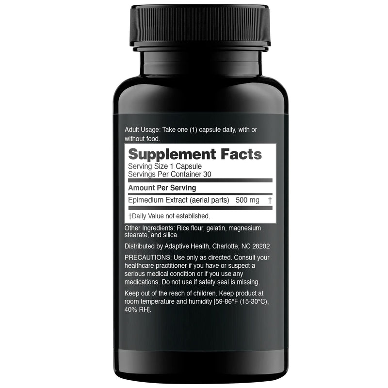[Australia] - Nugenix Essentials Horny Goat Weed Extract - Epimedium Extract - 30 Capsules 30 Count (Pack of 1) 