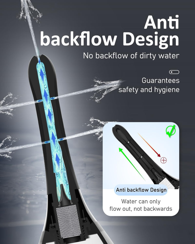 [Australia] - Enema Douche Anti Back-Flow, Amal Douche Connected to Shower Hole,Enema Bulb with 7 Spouts, Reusable Enima Vaginal Cleaner kit for Men Women 🏆🆃🅾🅿 🆂🅴🅻🅻🅴🆁 