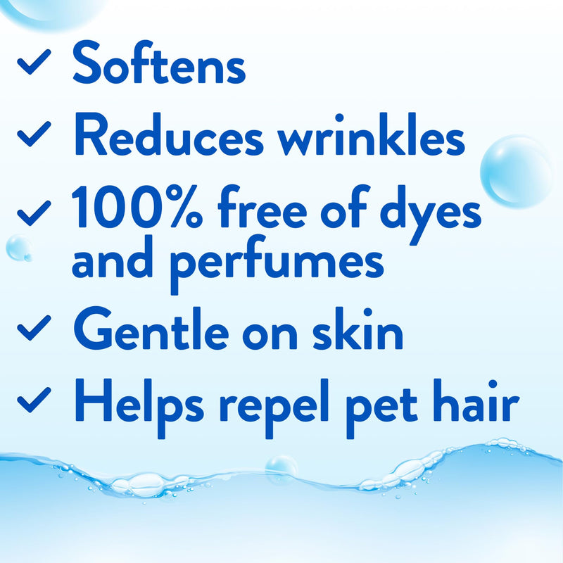 [Australia] - all Fabric Softener Dryer Sheets for Sensitive Skin, Free Clear, 195 Count 