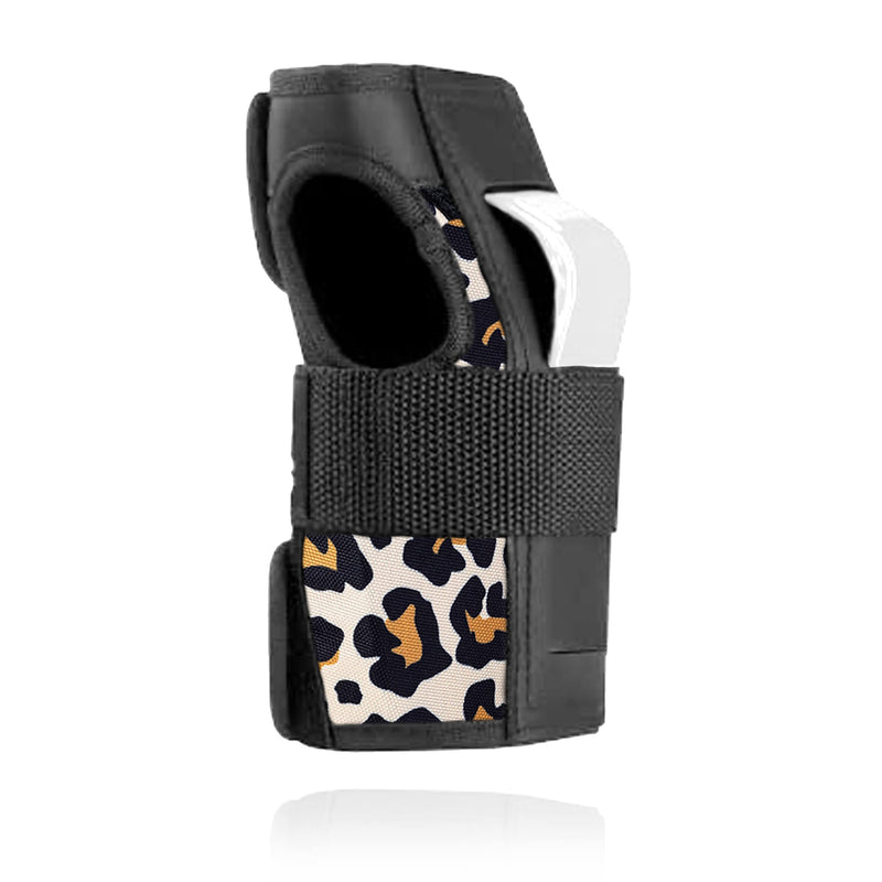 [Australia] - 187 Killer Pads Wrist Guards – Ideal for Skateboarding, in-Line Skating/Rollerblading and Roller Derby Leopard Medium 