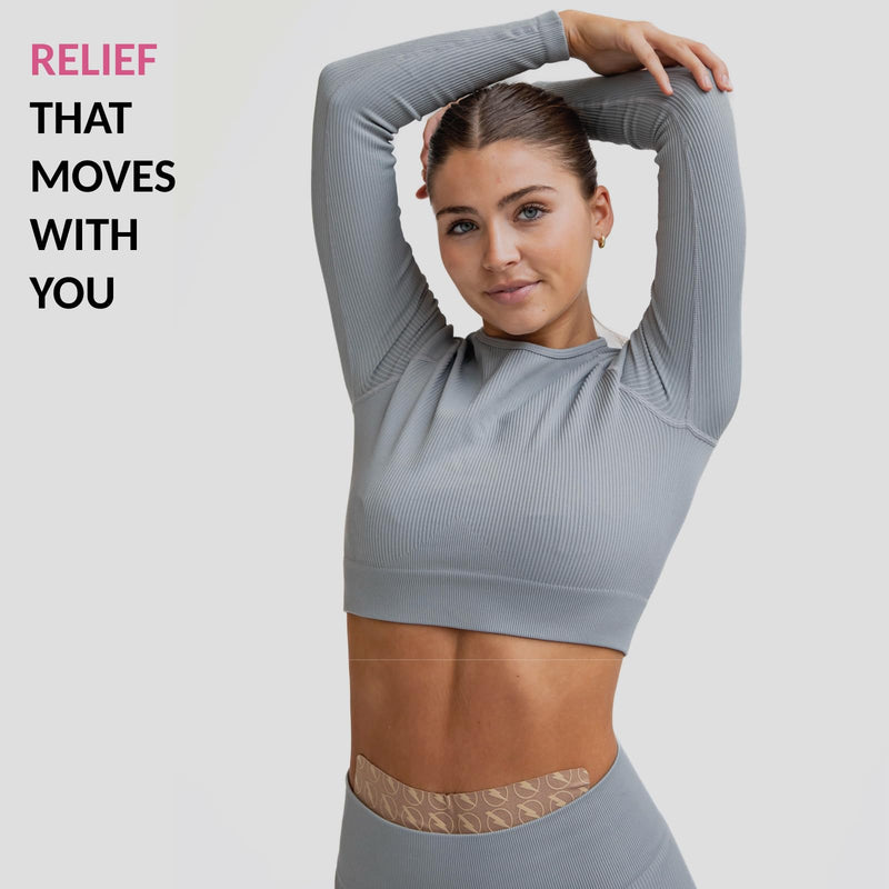 [Australia] - Krampz Menstrual Pain Relief Patches, Period Wellness, and Discomfort Support for Women, Tone 2 128 