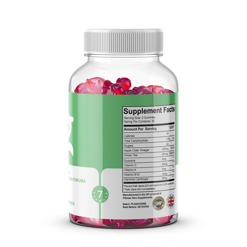 G7 Plus Enhanced Formula - 60 Gummies / 1 Month Supply - Fitness Hero Supplements