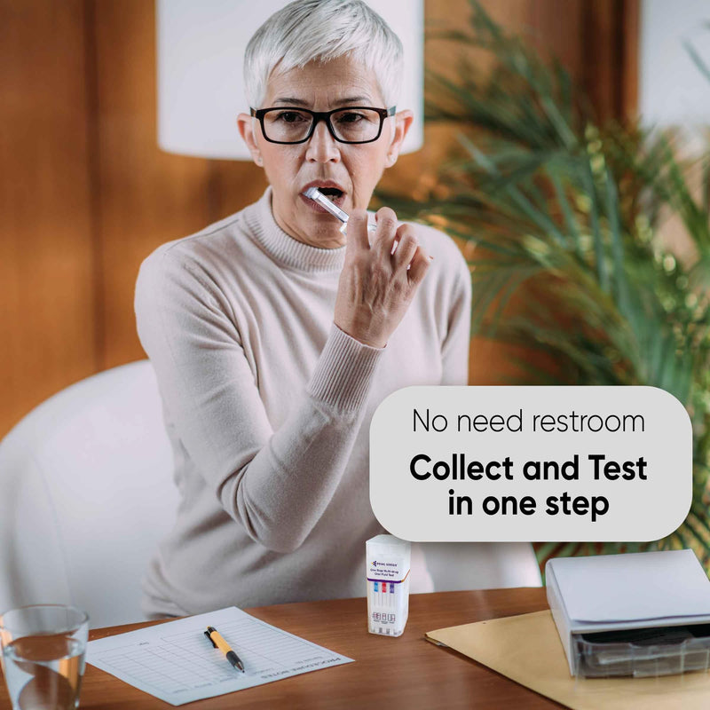 [Australia] - Prime Screen [5 Pack] 5 Panel Oral Saliva Test Kit (AMP, COC, MET, OPI, THC) - ODOA-256 