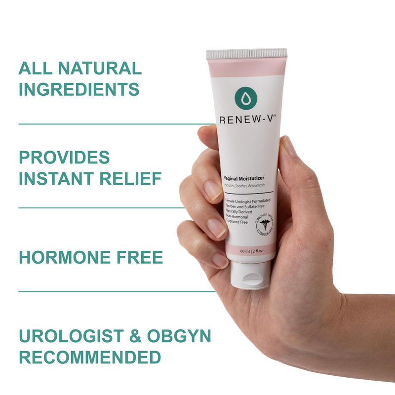 [Australia] - Natural Vaginal Moisturizer For Dryness & Itching - Vulva Balm for Irritation Relief, Anti Itch & Women Menopause Support - Hormone Free, Unscented, Paraben-Free - Made in USA, 2 oz 1 