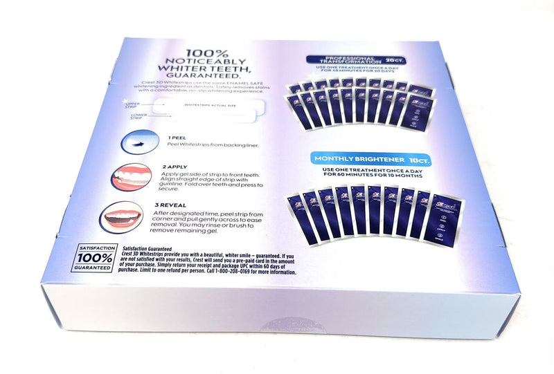 [Australia] - Crest 3D Whitestrips, 40 + 20 Strips 