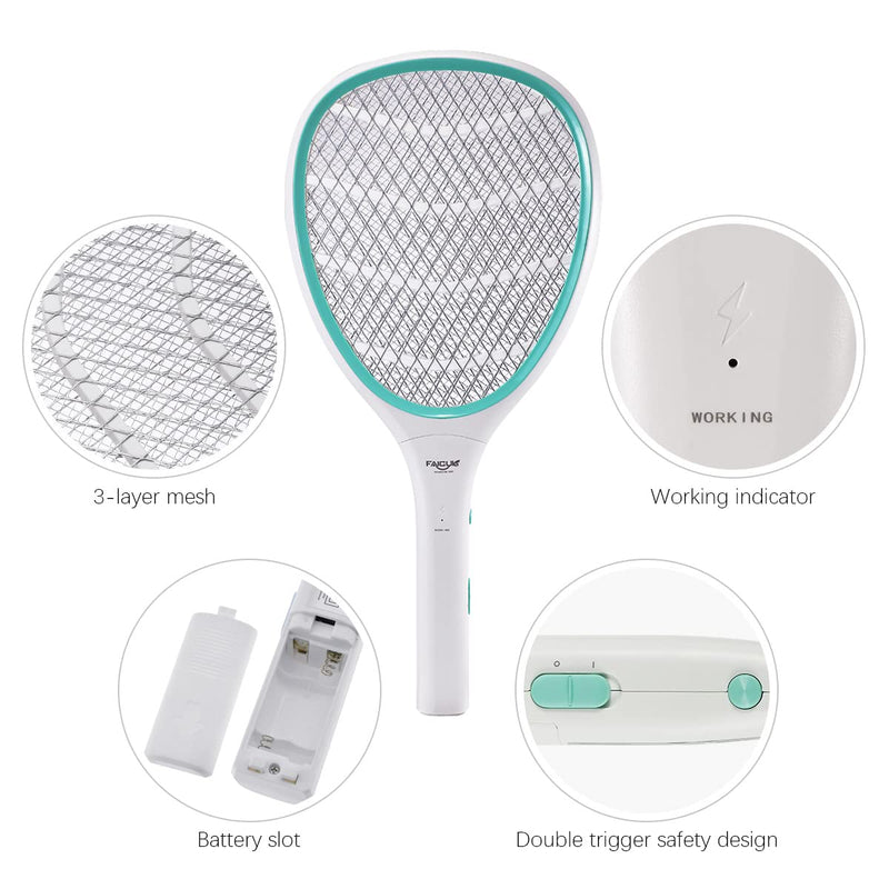 [Australia] - Faicuk Handheld Bug Zapper Racket Electric Fly Swatter 1Pack 
