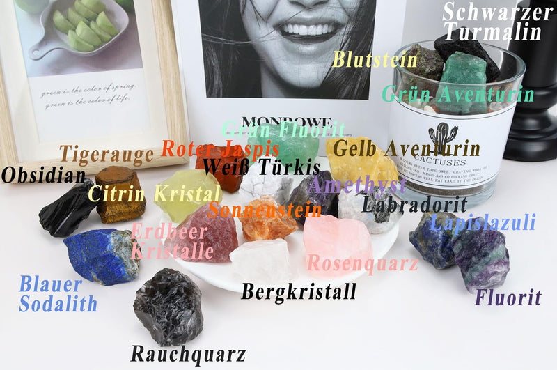 [Australia] - AWARDSEN Citrine Kristal Crystals Healing Stones, 5 cm Water Stones Rough Stones Natural Stones for Meditation, Witchcraft Ceremony, Natural Detection and Esoteric Gifts 1PCS D-citrine Crystal 