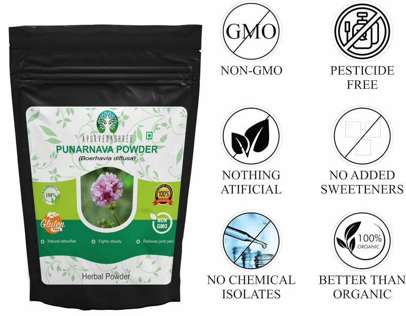 [Australia] - Punarnava Powder 100 Gm I Boerhavia diffusa I Supports Weight Management, Kidney, Liver and More I Non GMO I Vegan I Gluten Free 